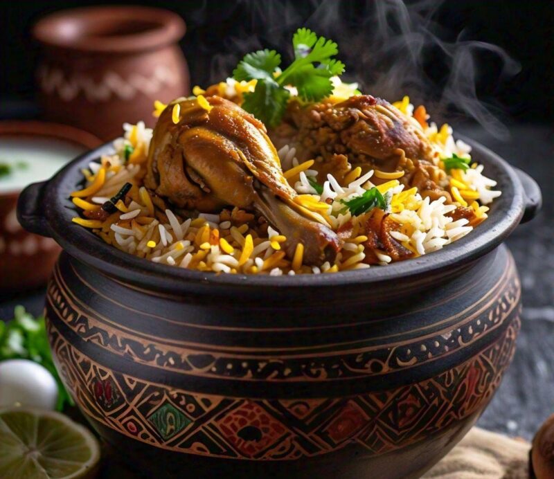 Manshana zaffrani Chicken Biryani