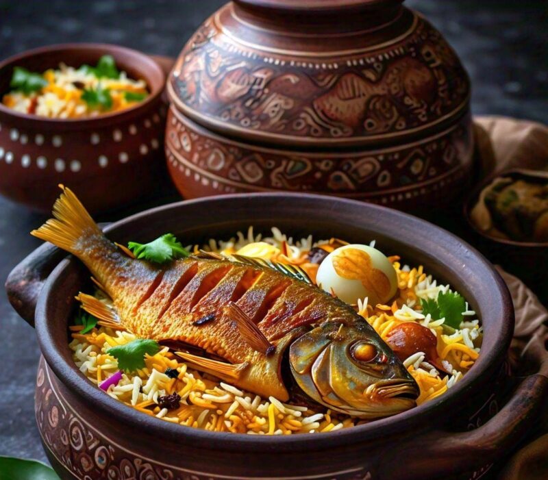 Manshana Zaffrani Fish Biryani